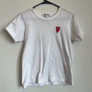 Comme Des Garcons Heart Shirt